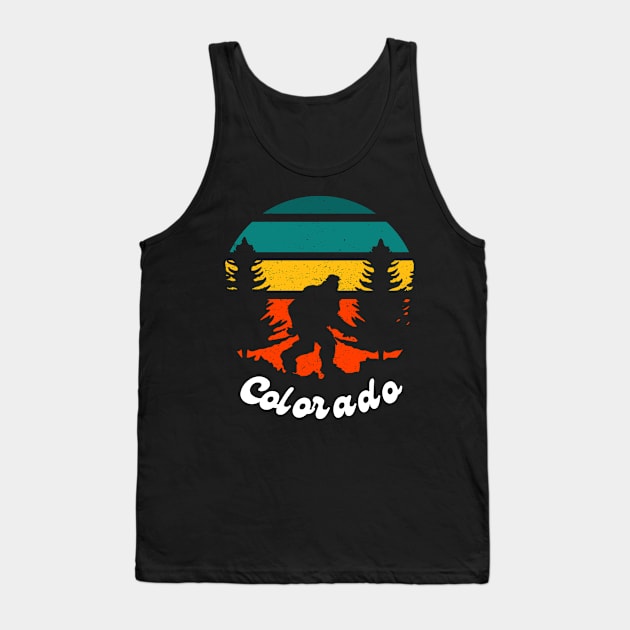 Colorado Sasquatch Tank Top by DesignsbyBryant